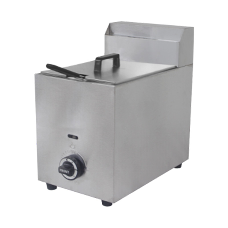 Penggorengan Meja Komersial Gas Alam/LPG Stainless Steel