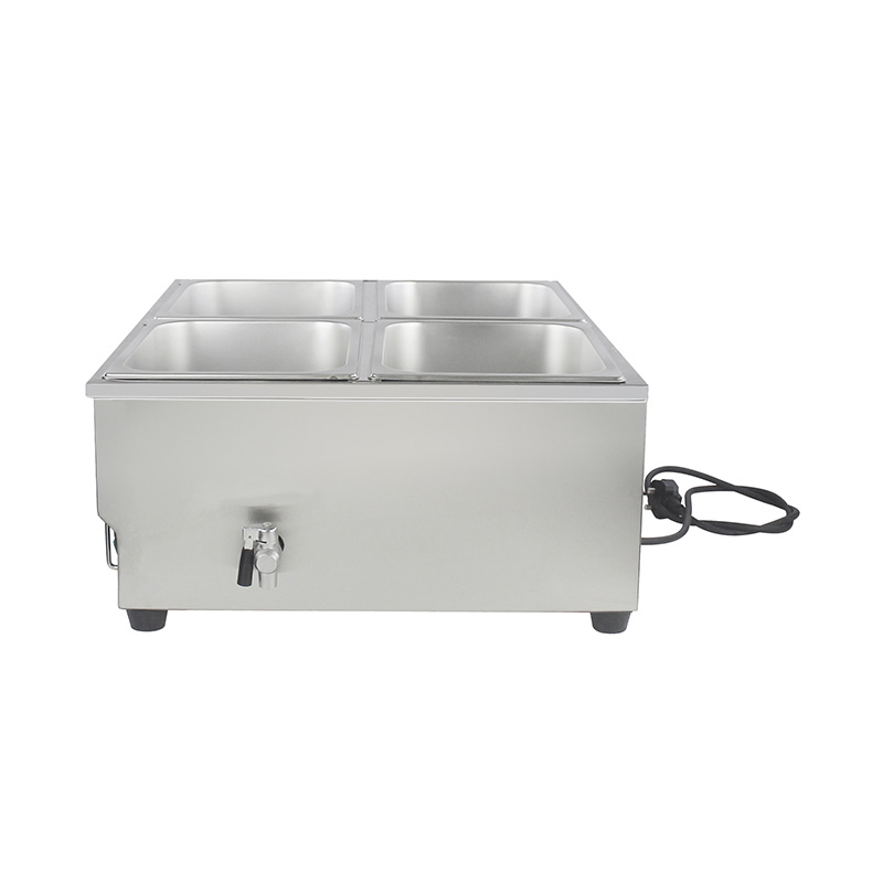 Mesin Bain Marie Listrik Komersial Stainless Steel Dengan Pemanas Immersion