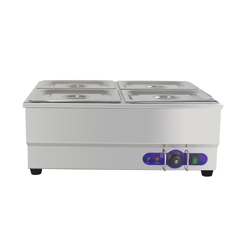 Mesin Bain Marie Listrik Komersial Stainless Steel Dengan Pemanas Immersion