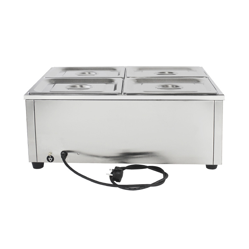 Mesin Bain Marie Listrik Komersial Stainless Steel Dengan Pemanas Immersion