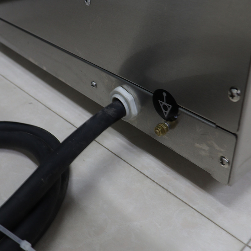 Mesin Dapur Panggangan Kontak Steak Listrik Komersial Stainless Steel