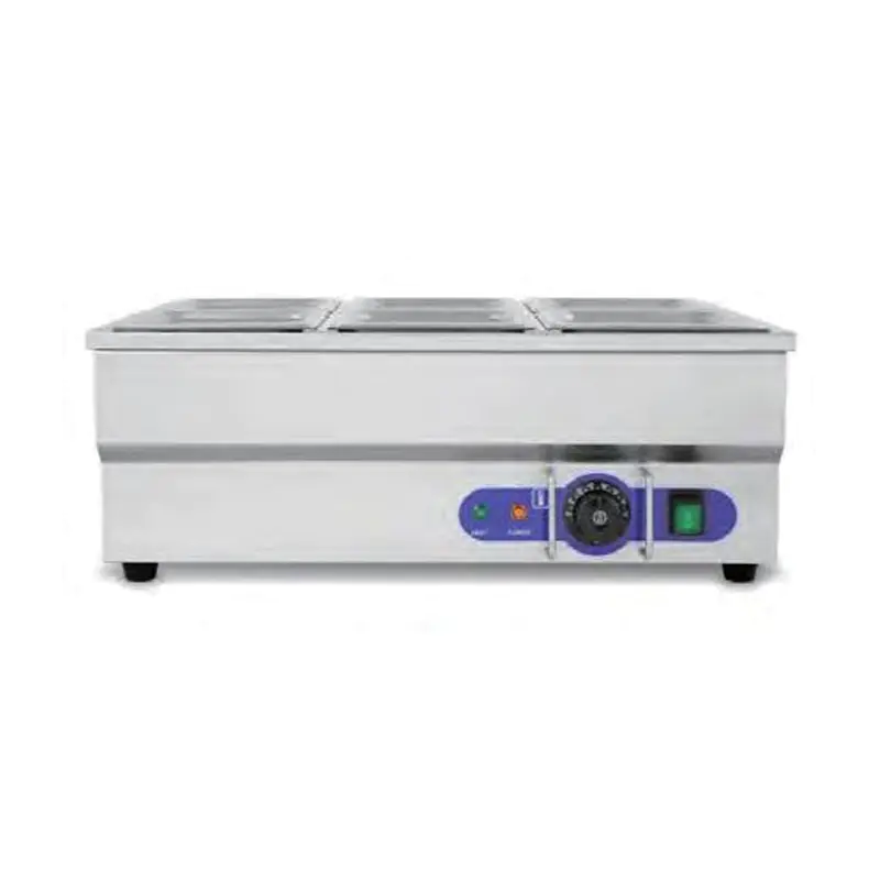 Mesin Bain Marie Listrik Komersial Stainless Steel Dengan Pemanas Immersion