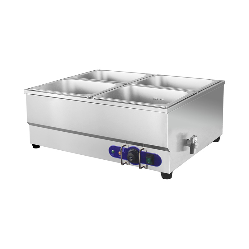 Mesin Bain Marie Listrik Komersial Stainless Steel Dengan Pemanas Immersion