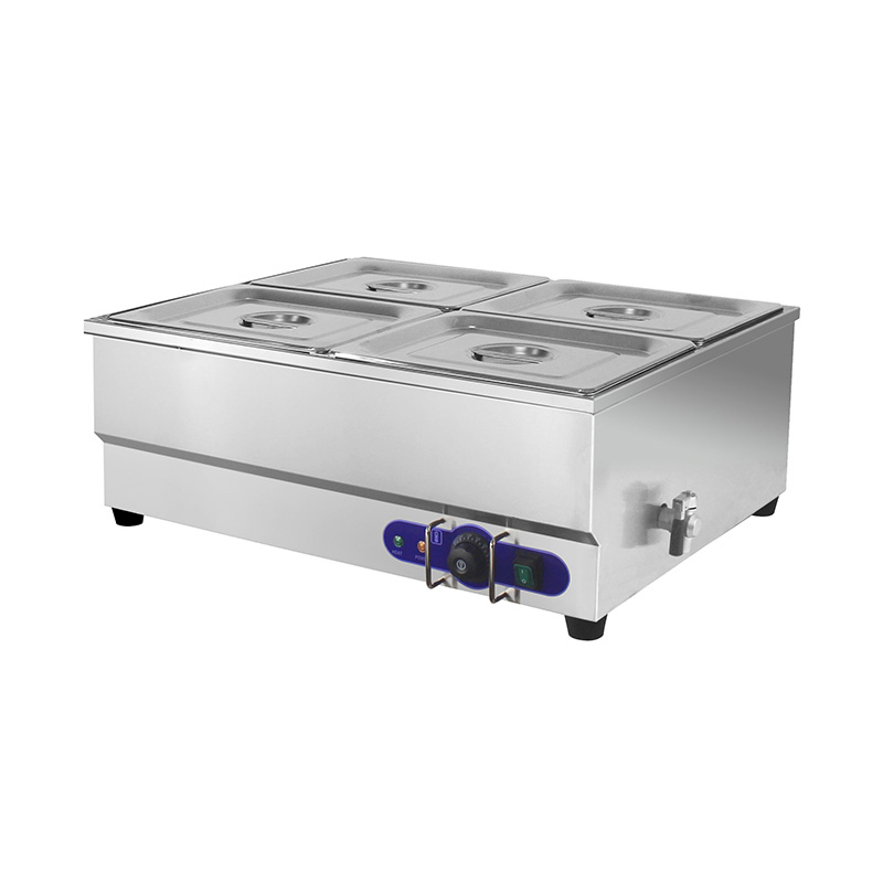 Mesin Bain Marie Listrik Komersial Stainless Steel Dengan Pemanas Immersion
