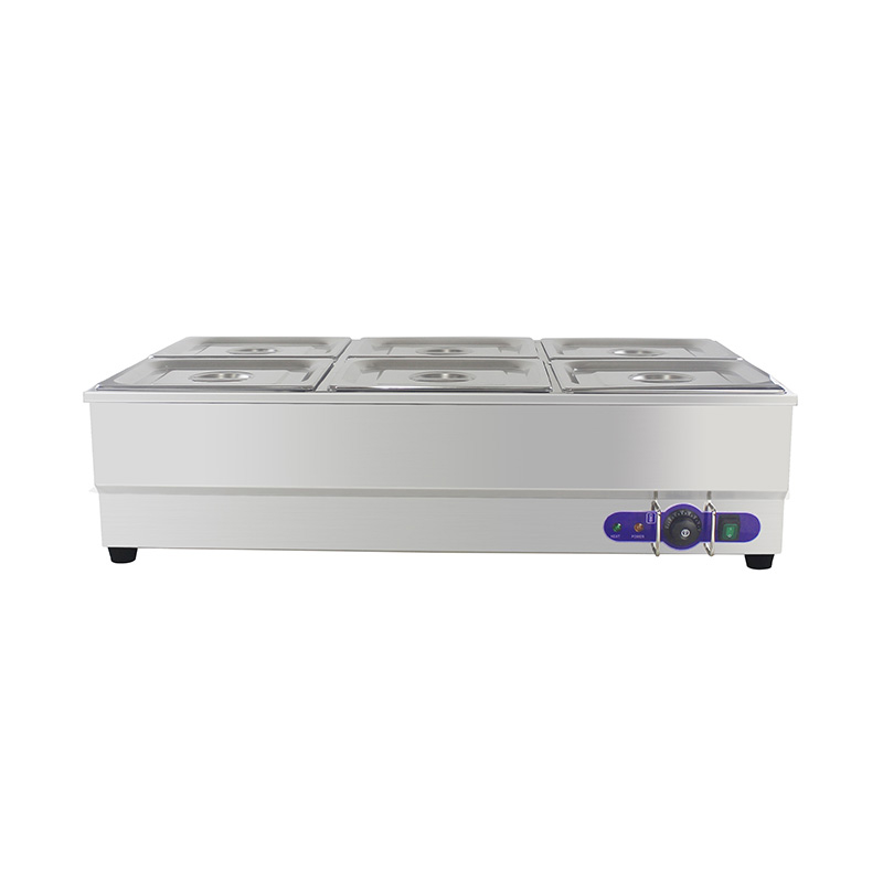 Mesin Bain Marie Listrik Komersial Stainless Steel Dengan Pemanas Immersion