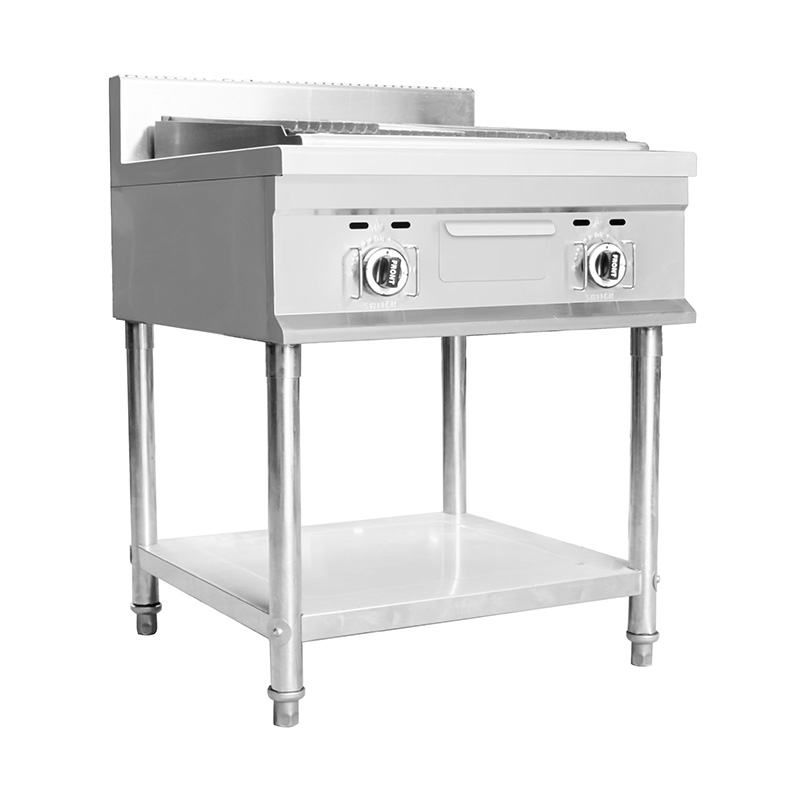 Mesin Dapur Luar Ruangan Dalam Ruangan Gas Alam/LPG Lava Rock Grill