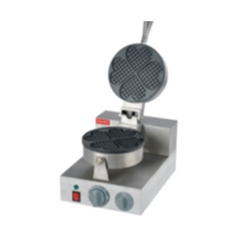 Mesin Pembuat Wafel Listrik Restoran Komersial Stainless Steel