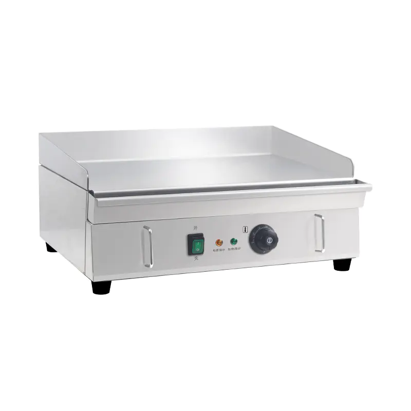Wajan Meja Dapur Komersial Listrik Stainless Steel
