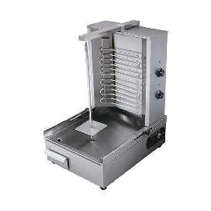 Mesin Dapur Panggangan Shawarma Listrik Komersial Stainless Steel
