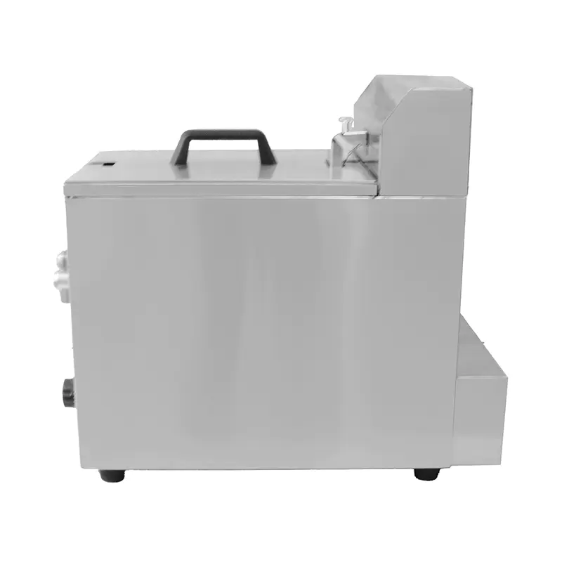 Penggorengan Meja Komersial Gas Alam/LPG Stainless Steel dengan Katup