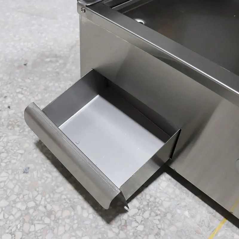 Mesin Dapur Panggangan Shawarma Listrik Komersial Stainless Steel