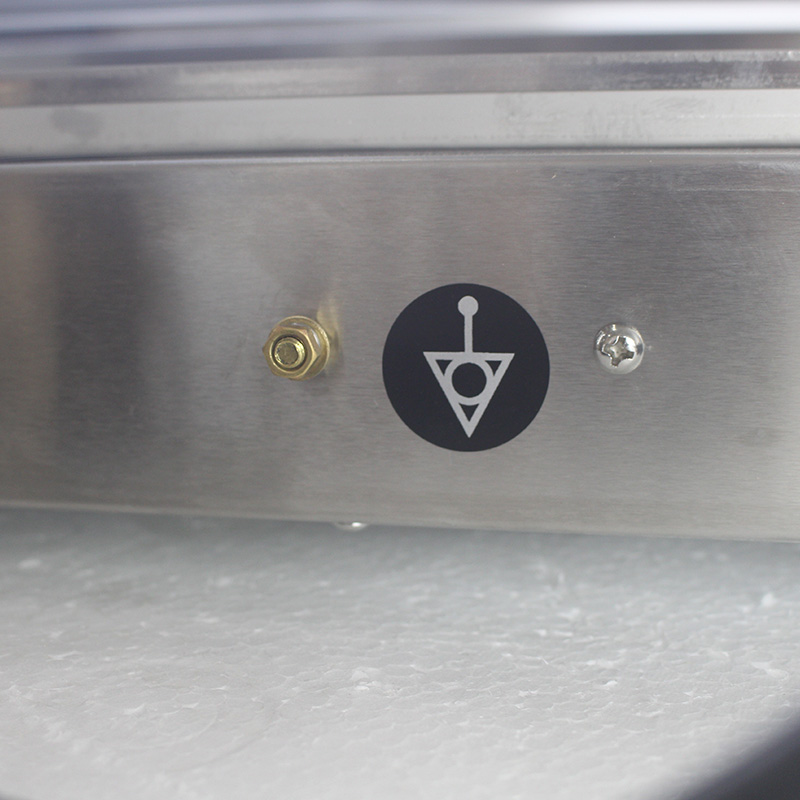 Mesin Pemanggang Rol Hot Dog Listrik Stainless Steel