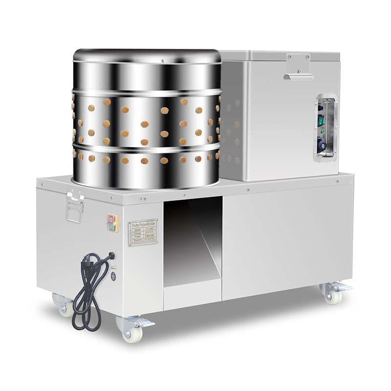 Scalder dan Plucker Ayam Listrik Stainless Steel untuk Pengolahan Unggas
