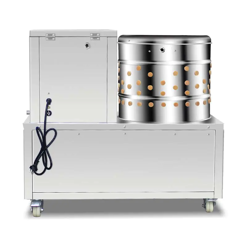 Scalder dan Plucker Ayam Listrik Stainless Steel untuk Pengolahan Unggas