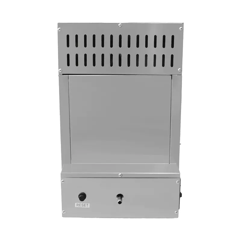 Penggorengan Meja Komersial Gas Alam/LPG Stainless Steel dengan Katup