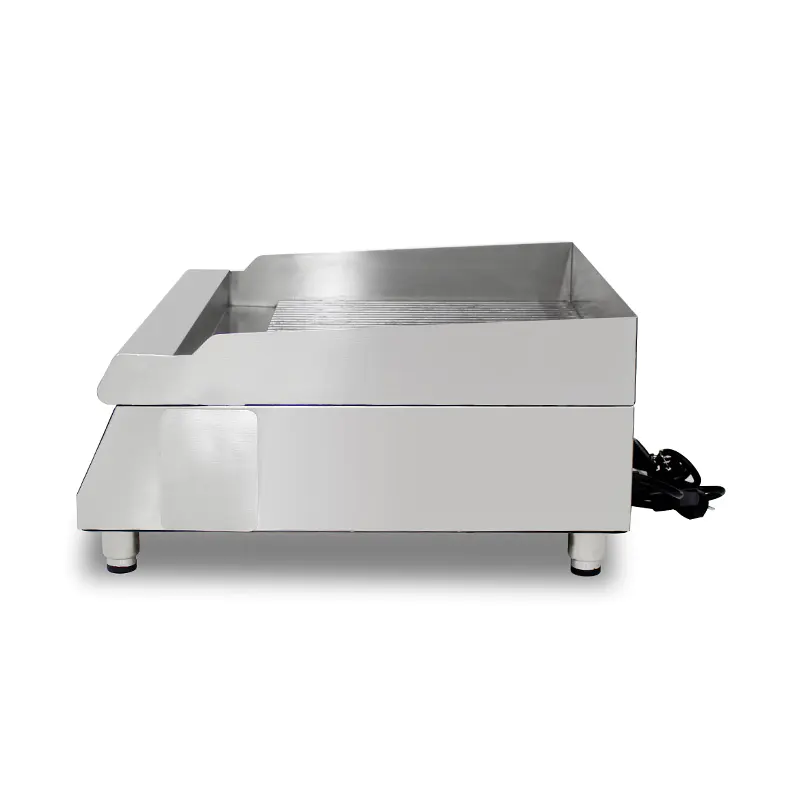 Panel Kontrol Komputer Wajan Listrik Meja Dapur Komersial Stainless Steel