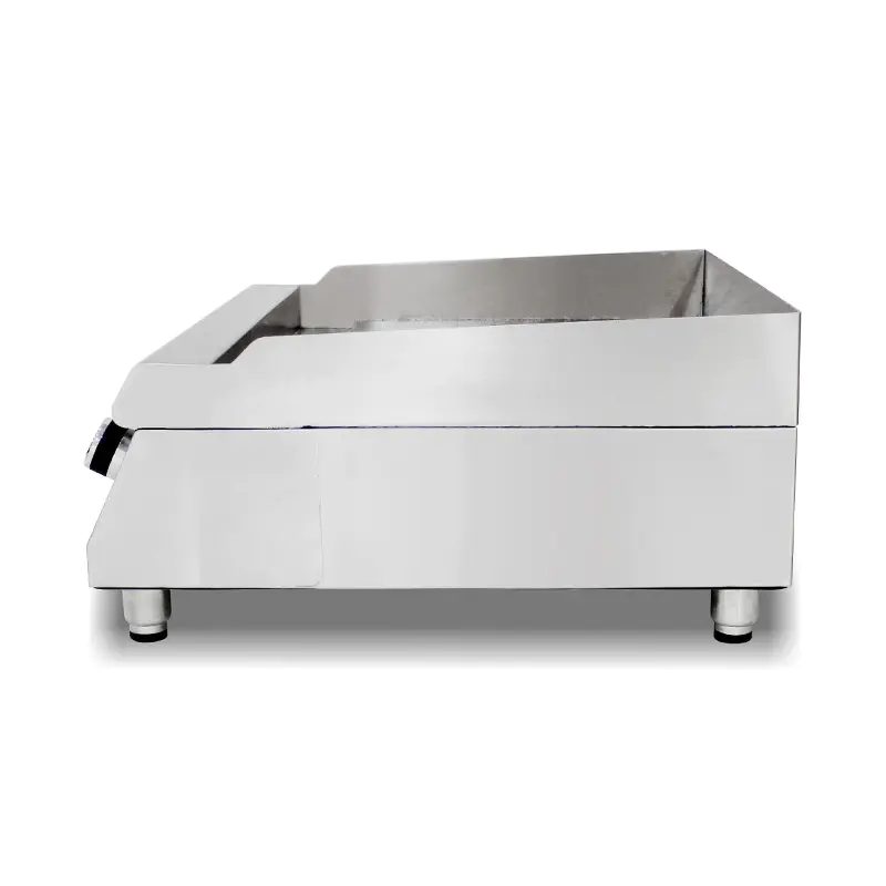Meja Dapur Komersial Stainless Steel Wajan Listrik 4.4kW