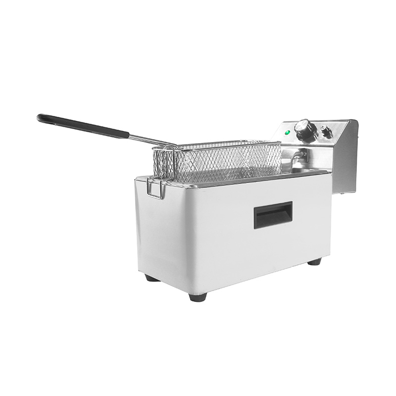Penggorengan Meja Komersial Listrik Stainless Steel