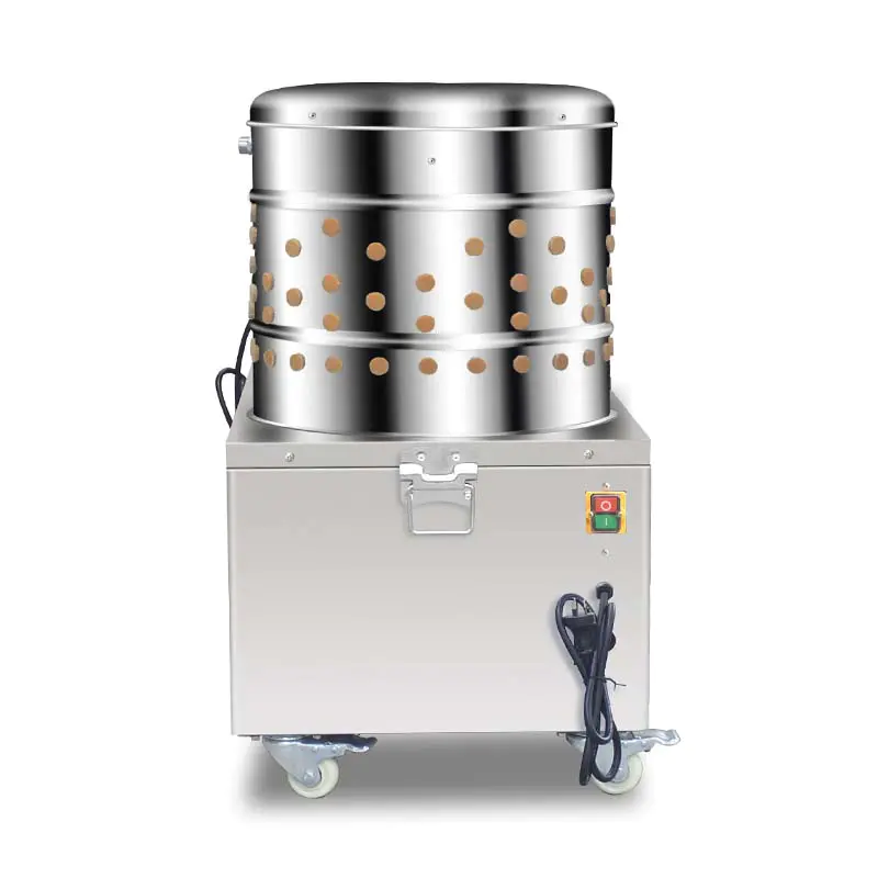 Scalder dan Plucker Ayam Listrik Stainless Steel untuk Pengolahan Unggas