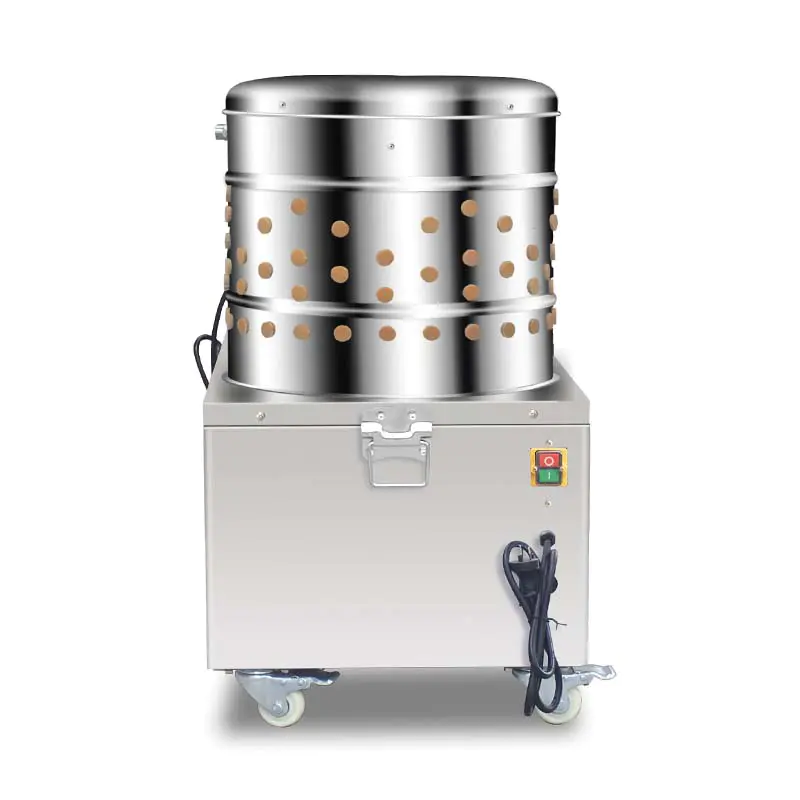 Scalder dan Plucker Ayam Listrik Stainless Steel untuk Pengolahan Unggas