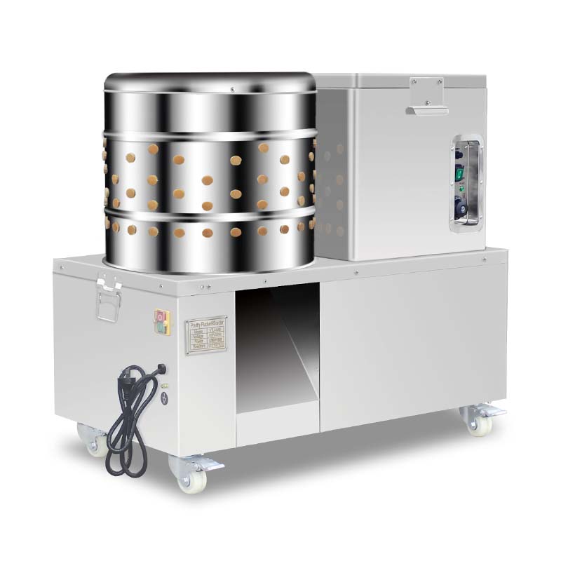 Scalder dan Plucker Ayam Listrik Stainless Steel untuk Pengolahan Unggas