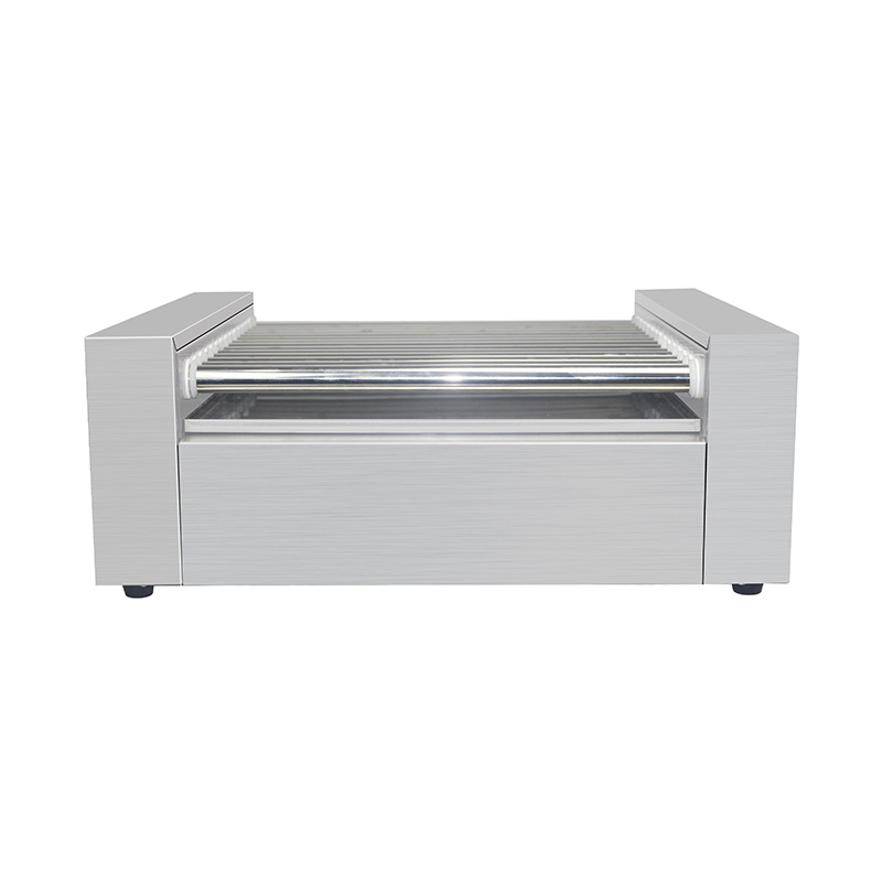 Mesin Pemanggang Rol Hot Dog Listrik Stainless Steel