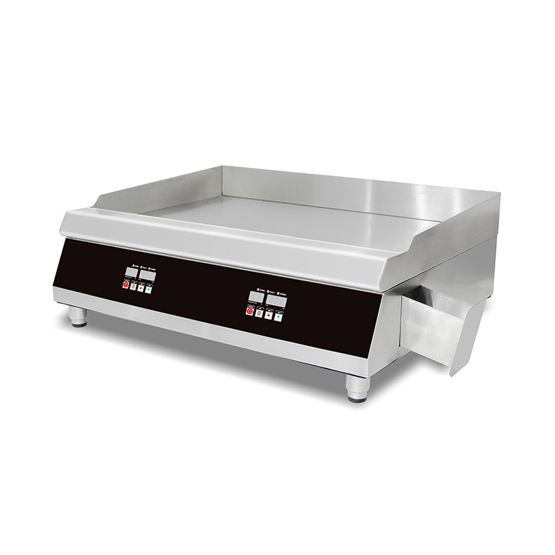 Panel Kontrol Komputer Wajan Listrik Meja Dapur Komersial Stainless Steel