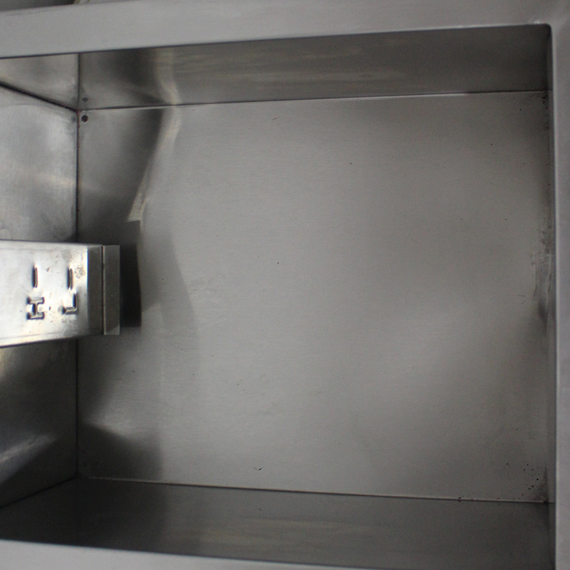 Penggorengan Meja Komersial Gas Alam/LPG Stainless Steel dengan Katup