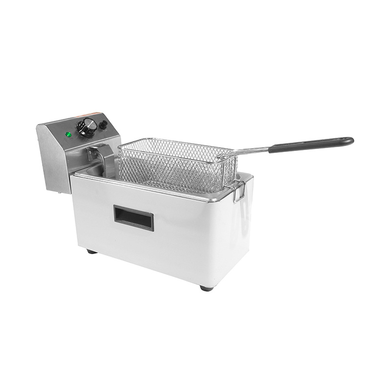 Penggorengan Meja Komersial Listrik Stainless Steel