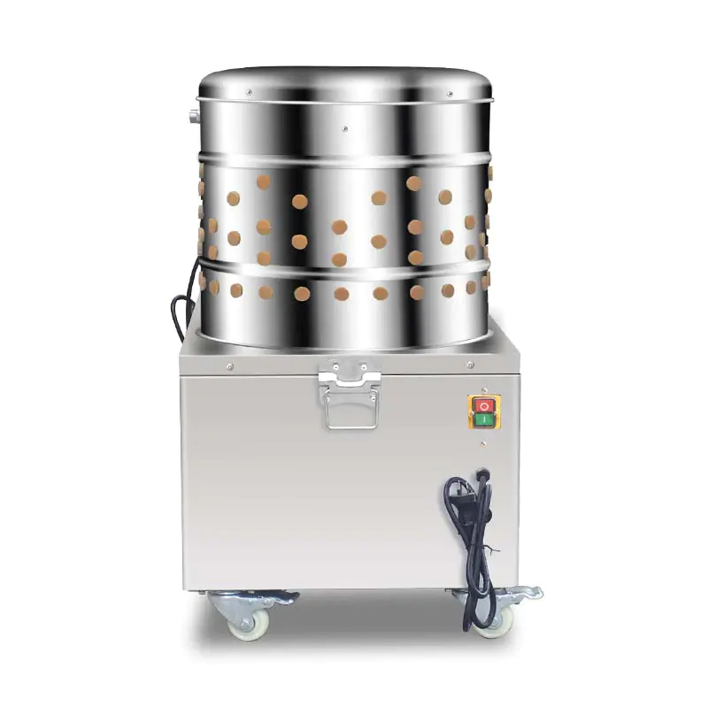 Scalder dan Plucker Ayam Listrik Stainless Steel untuk Pengolahan Unggas