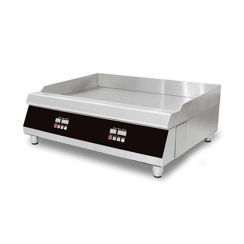 Panel Kontrol Komputer Wajan Listrik Meja Dapur Komersial Stainless Steel