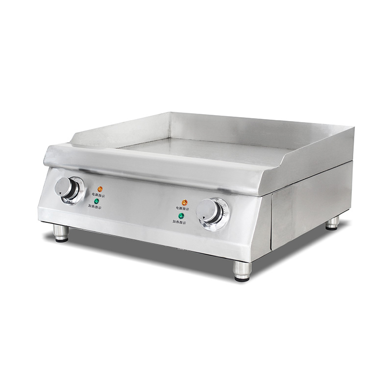 Meja Dapur Komersial Stainless Steel Wajan Listrik 4.4kW