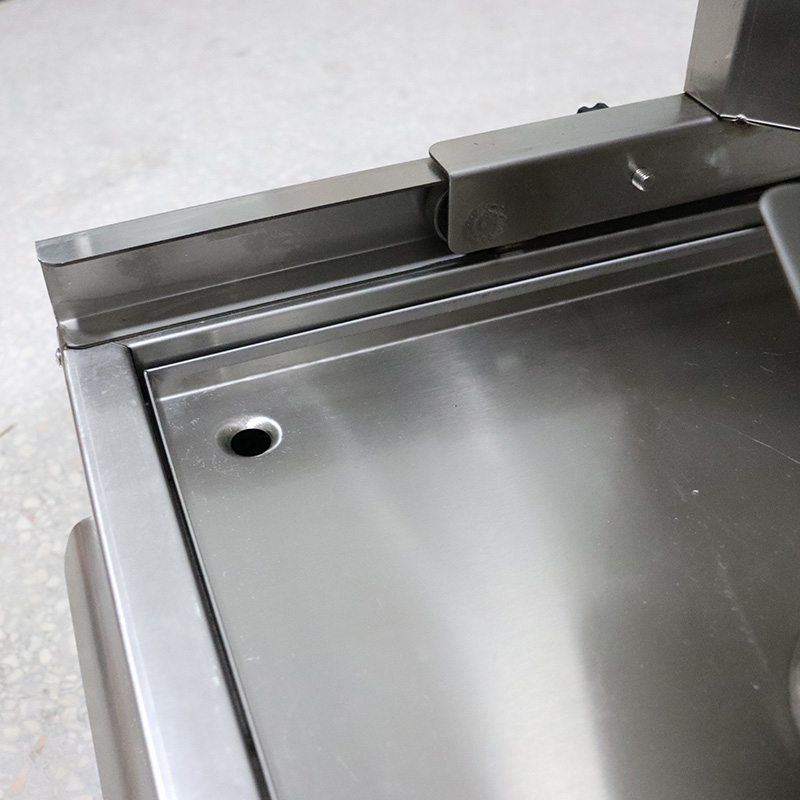 Mesin Dapur Panggangan Shawarma Gas Alam Komersial Stainless Steel/LPG