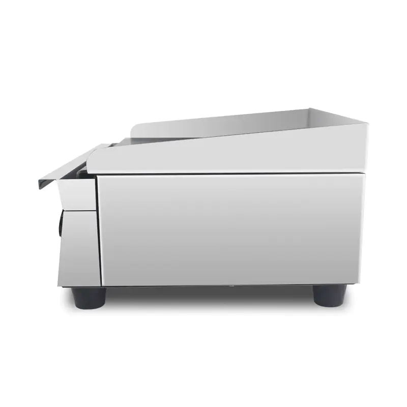 Wajan Meja Dapur Komersial Listrik Stainless Steel