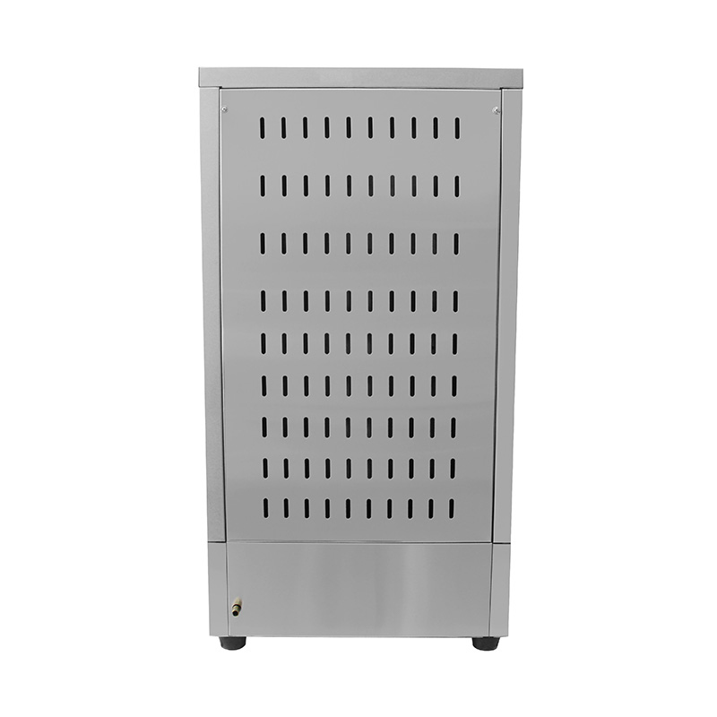 Mesin Dapur Panggangan Shawarma Gas Alam Komersial Stainless Steel/LPG