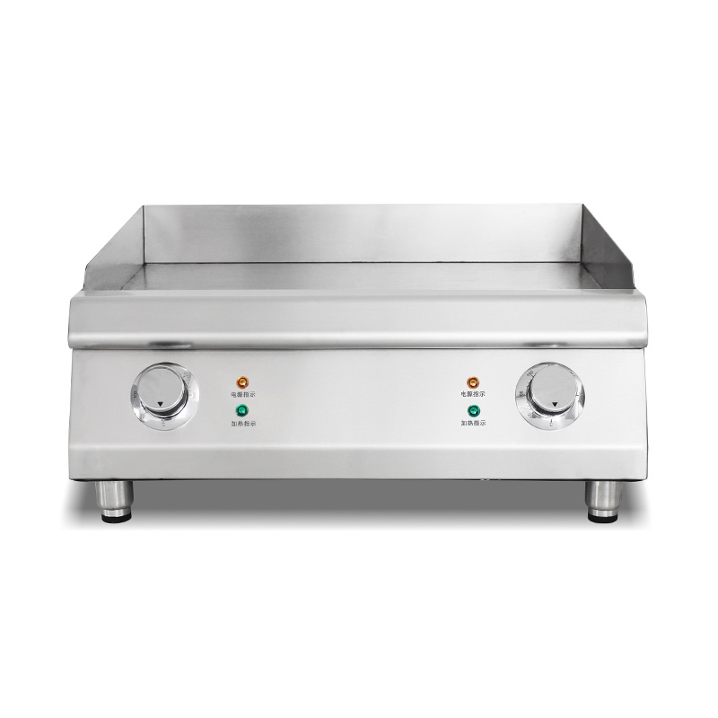 Meja Dapur Komersial Stainless Steel Wajan Listrik 4.4kW