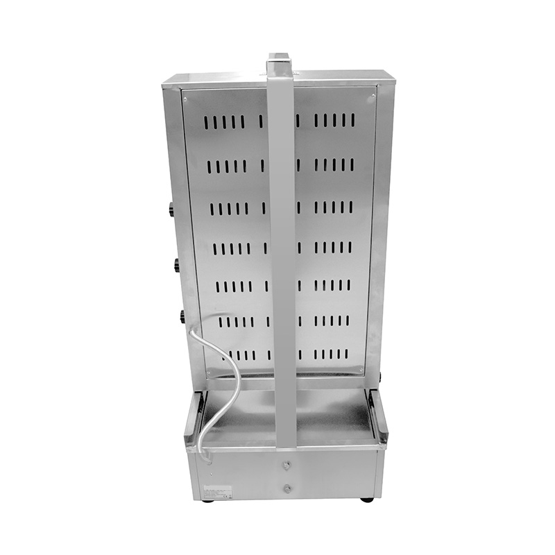Mesin Dapur Panggangan Shawarma Listrik Komersial Stainless Steel