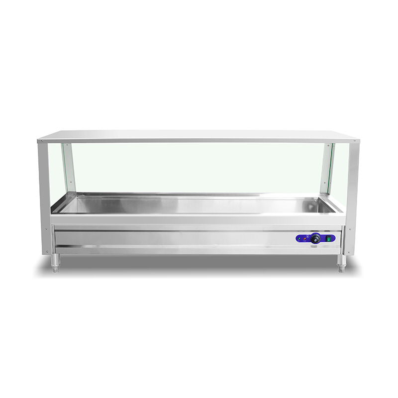 Mesin Dapur Bain Marie Meja Listrik Komersial Stainless Steel