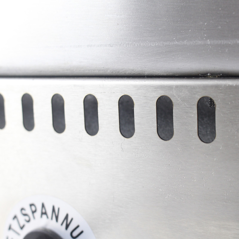 Wajan Meja Dapur Komersial Listrik Stainless Steel