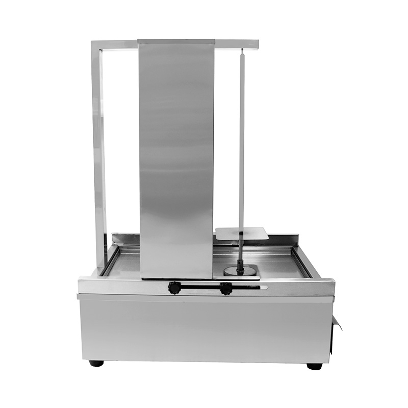 Mesin Dapur Panggangan Shawarma Gas Alam Komersial Stainless Steel/LPG