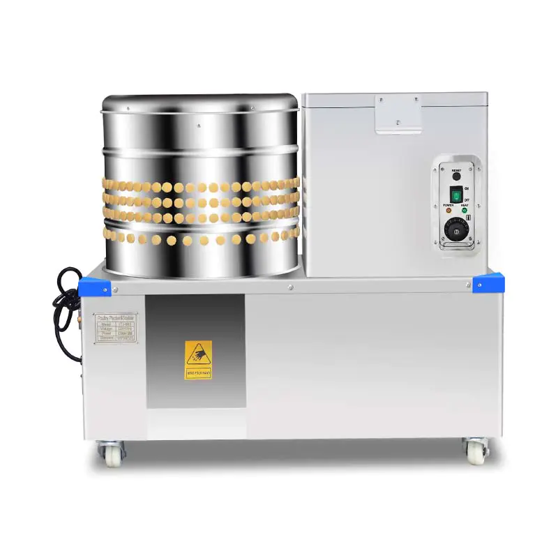 Scalder dan Plucker Ayam Listrik Stainless Steel untuk Pengolahan Unggas