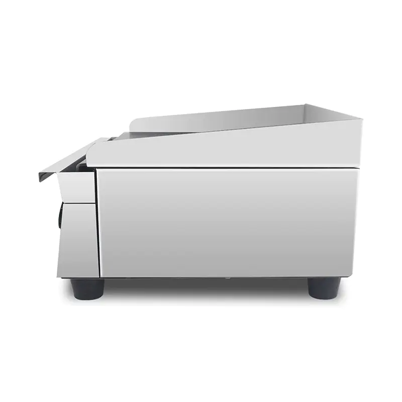 Wajan Meja Dapur Komersial Listrik Stainless Steel