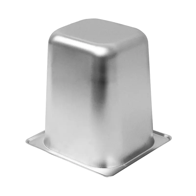 Wadah/Panci GN Dapur Komersial Stainless Steel