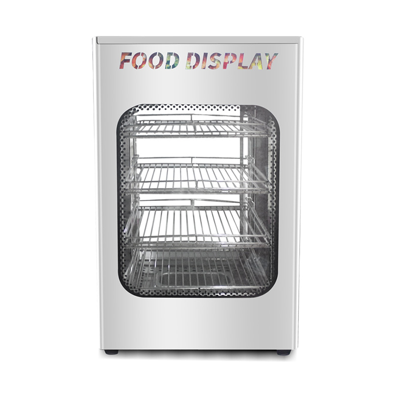 Mesin Penghangat Tampilan Makanan Listrik Dapur Komersial Stainless Steel