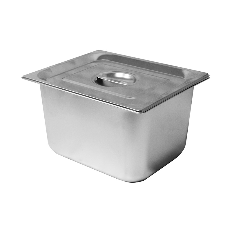 Wadah/Panci GN Dapur Komersial Stainless Steel