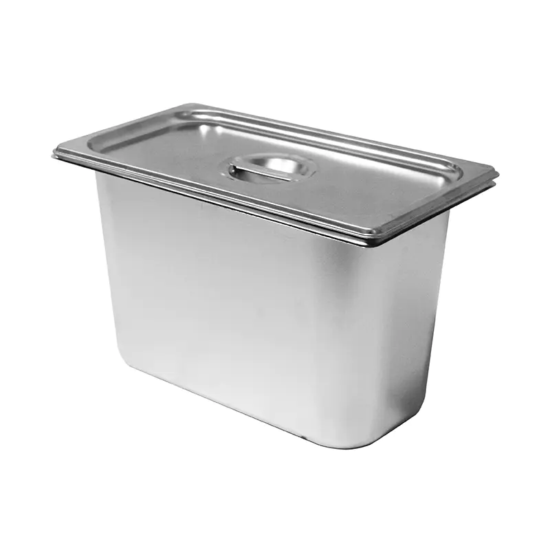 Wadah/Panci GN Dapur Komersial Stainless Steel