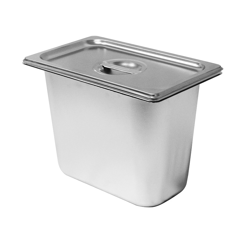Wadah/Panci GN Dapur Komersial Stainless Steel