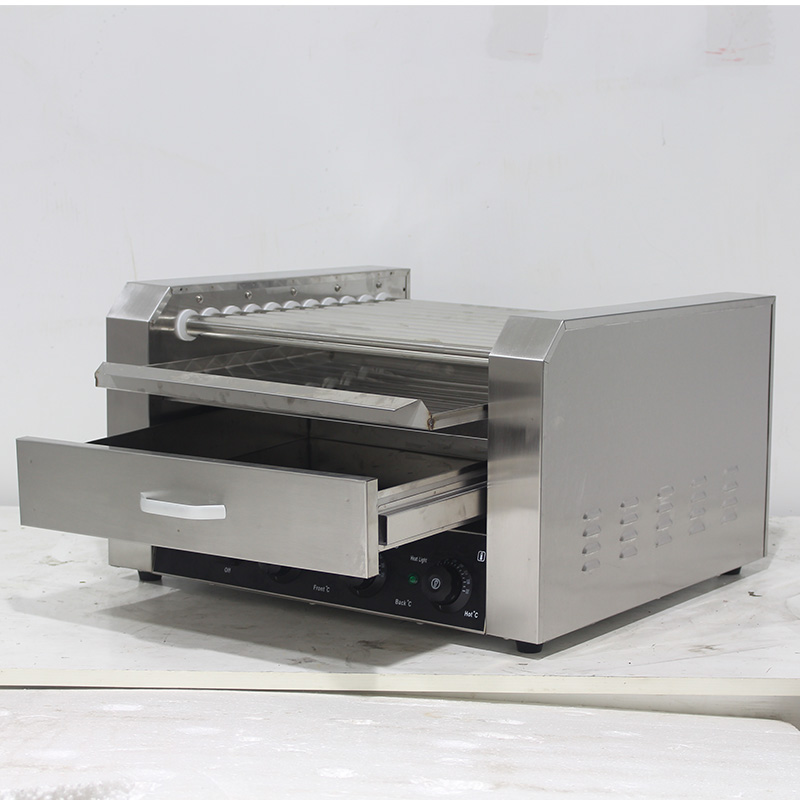 Mesin Pemasak Panggangan Sosis Listrik Stainless Steel