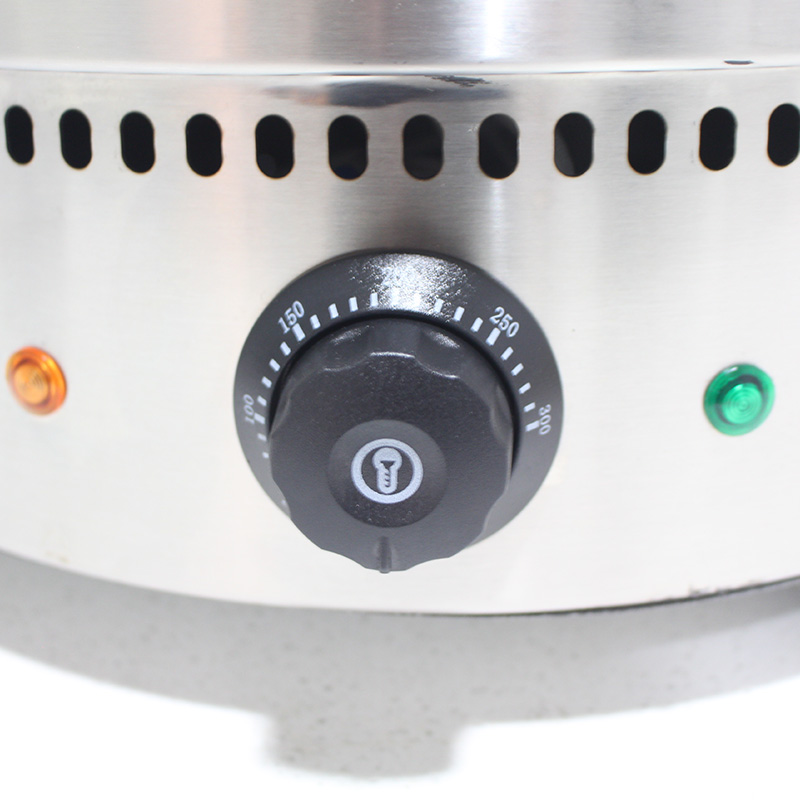 Mesin Pembuat Krep Listrik Lapis Teflon Stainless Steel
