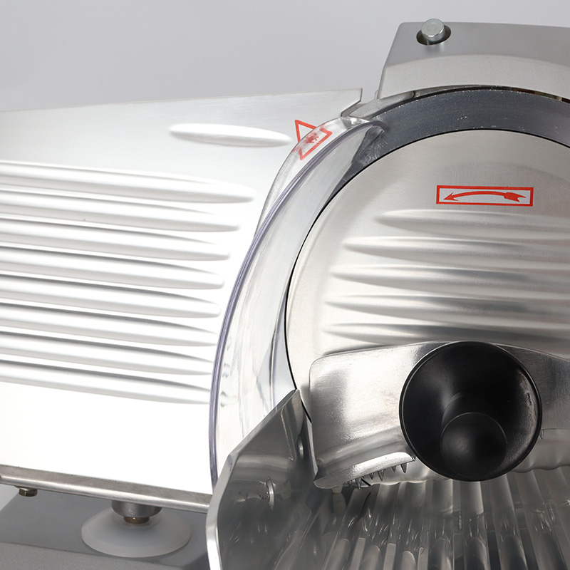 Mesin Pengiris Daging Restoran Komersial Stainless Steel Die-casting dan Body Painted Aluminium Alloy